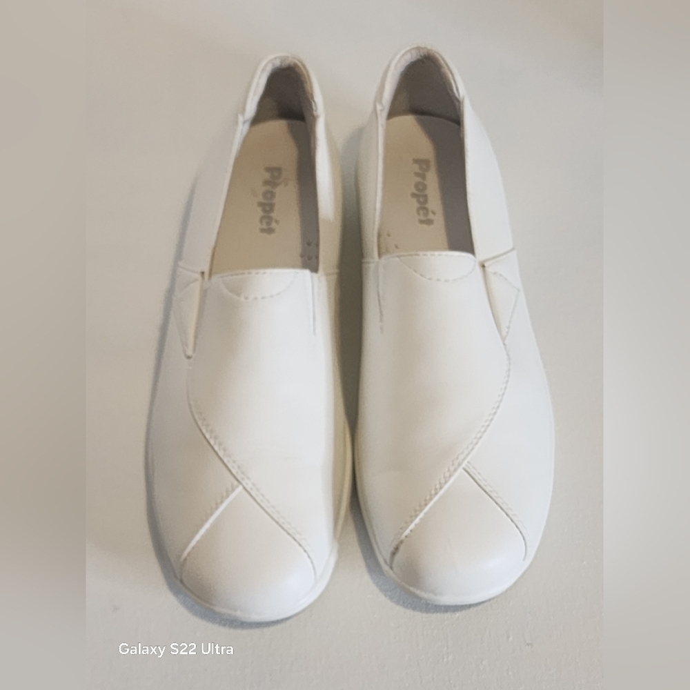 Propet Women's White Slip-On Shoes